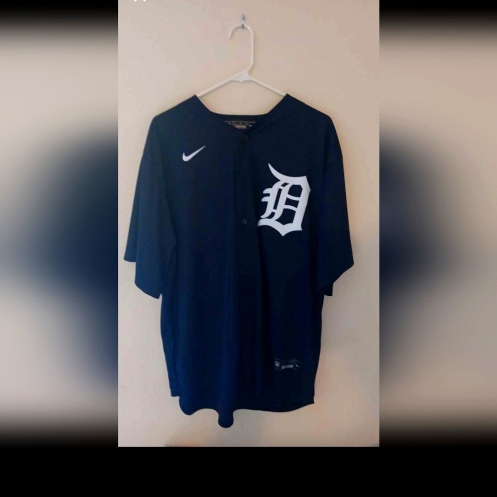 Detroit Tigers  No.24 Miguel Cabbrea Jersey by Nike